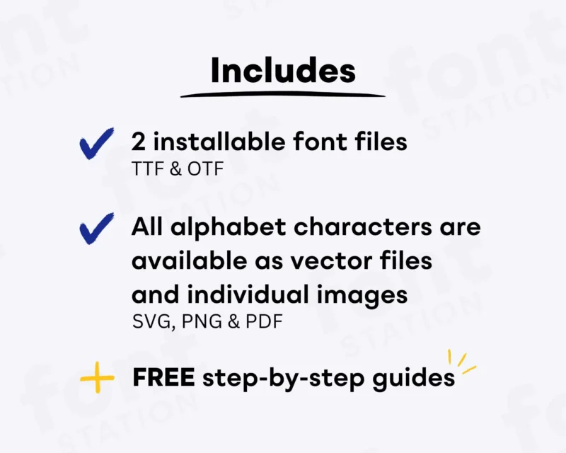 Different Formats and Sizes of Pokemon Font