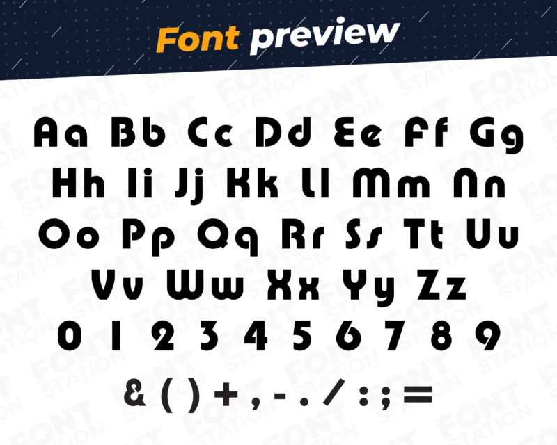 Image showing all characters available in the Minions font created by FontMaze.