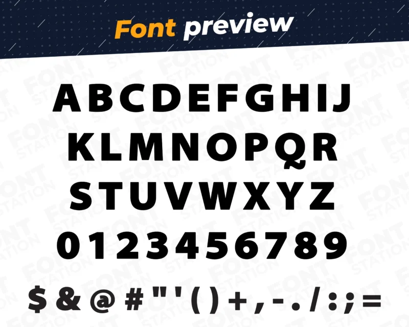 Image showing all characters available in the Starbucks Coffee Shop font created by FontMaze