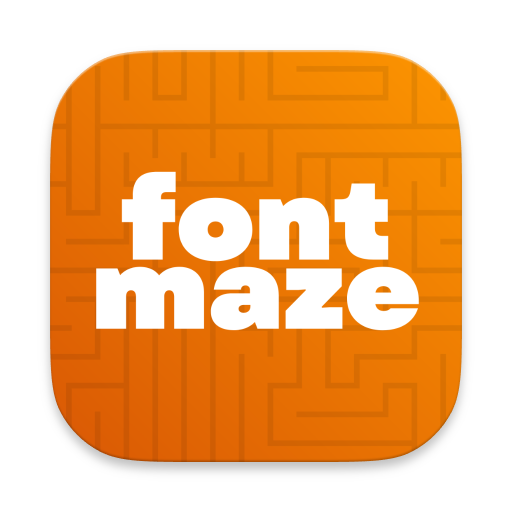 fontmaze logo squircle 1024