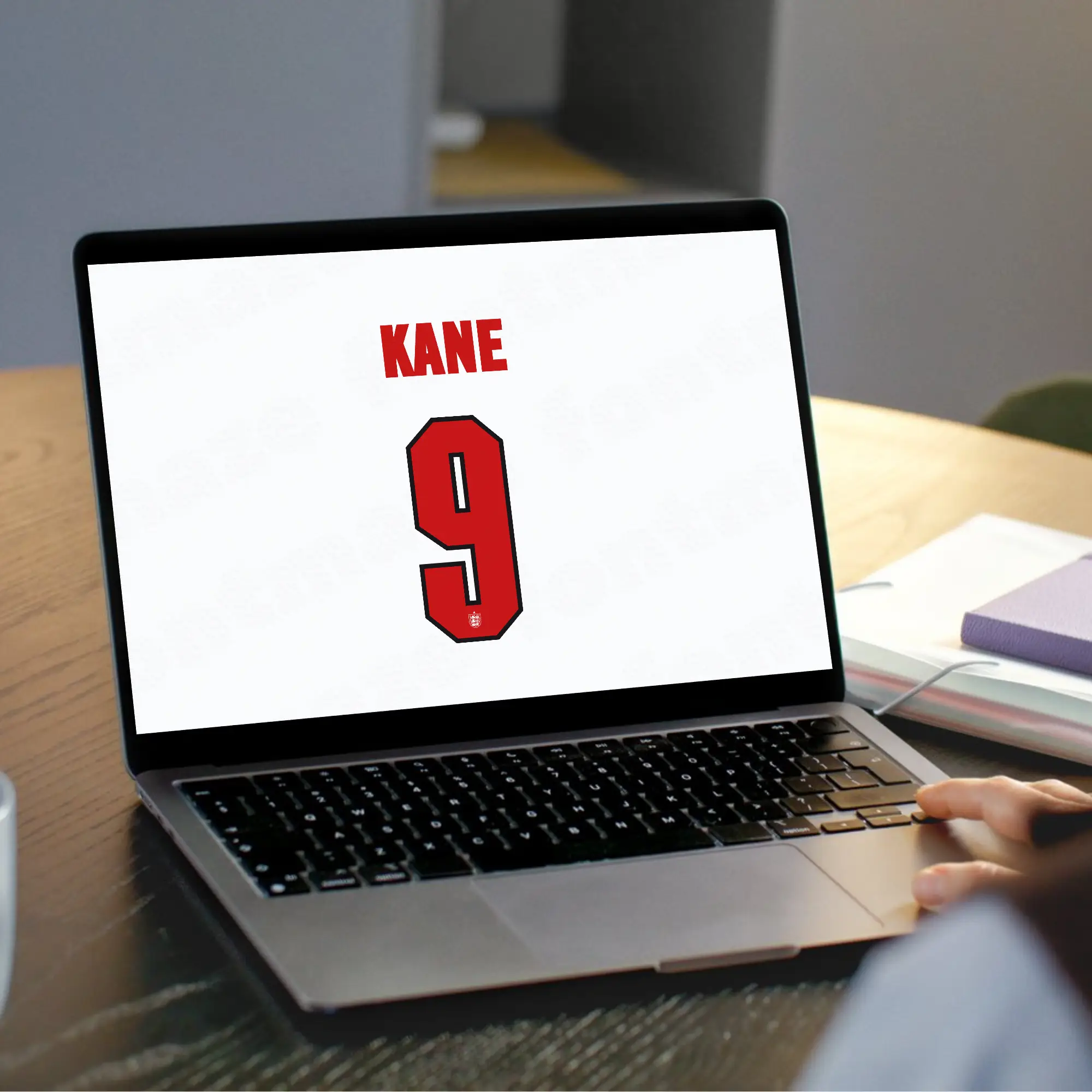 England Football Font - World Cup 2026 6 Visual preview of the England Football font in use, styled with a World Cup 2026 theme.